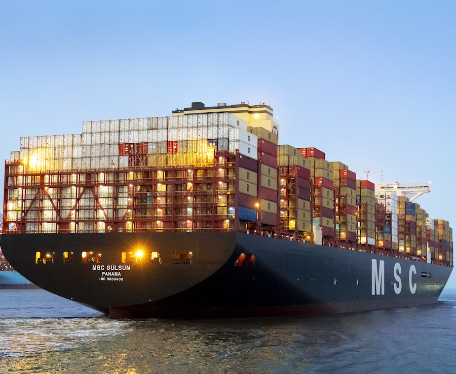 MSC global shipping company training